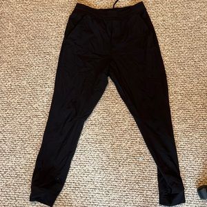 Mens Lululemon city sweat joggers - medium, black